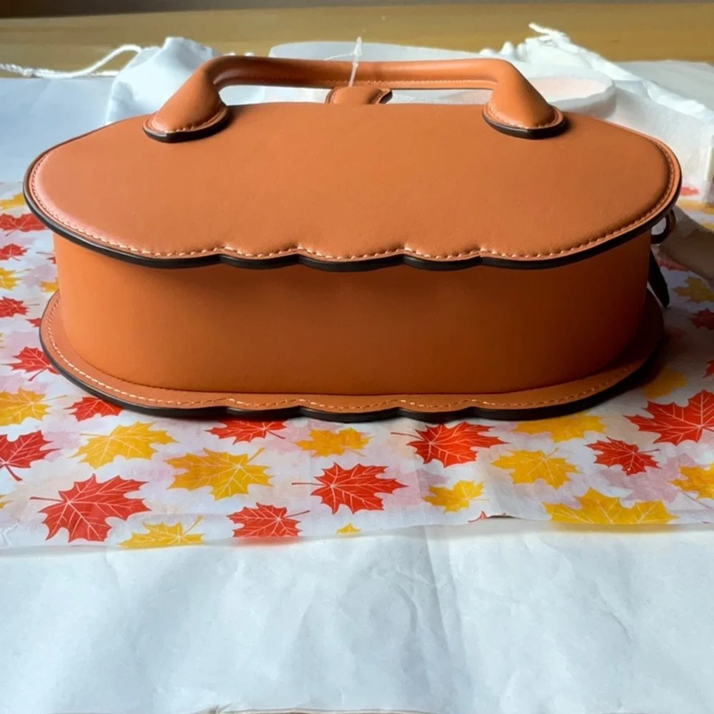 🎃  COACH PUMPKIN BAG 🎃 NWT 🎃 - Picture 9 of 16